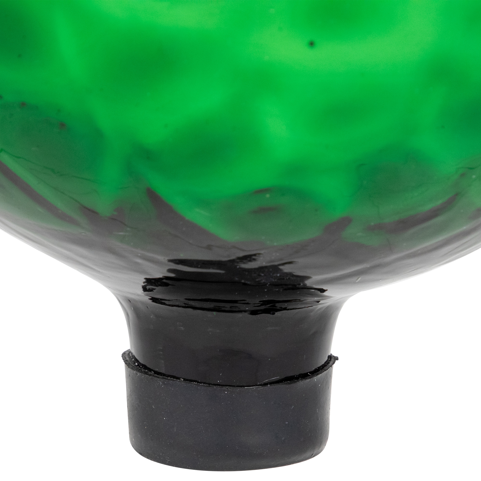 10" Green Turtle Shell Inspired Mirrored Outdoor Garden Gazing Ball